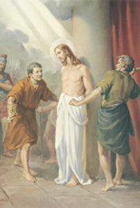 29. Jézus megostorozása szentkép