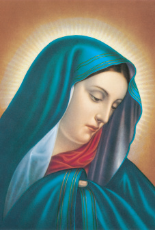 47. Szűz Mária szentkép