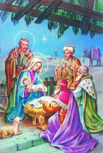 4. Szent Család karácsonyi kártyanaptár