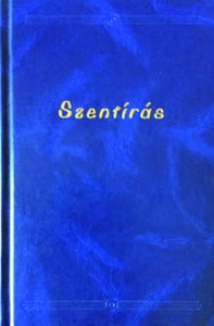 Szentírás (nagy méret, kék)