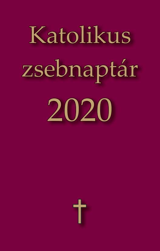 Katolikus zsebnaptár 2020 (1. típus)