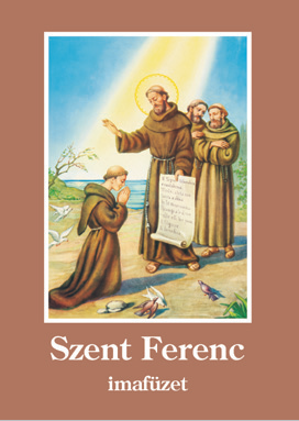Szent Ferenc imafüzet