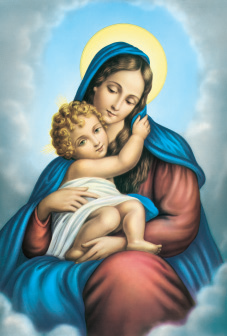 3. Mária a kis Jézussal szentkép